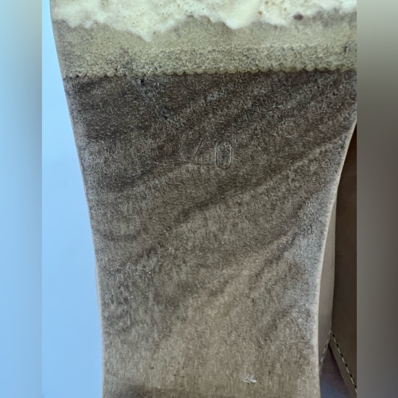 Sven original clogs women’s size 40 (9), tan suede, tall heel - Picture 5 of 7